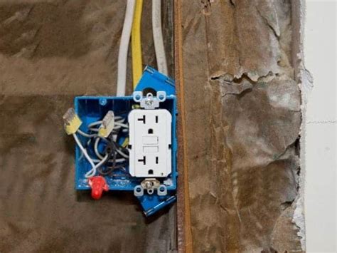 should electrical box be flush with drywall|sheetrock electrical boxes.